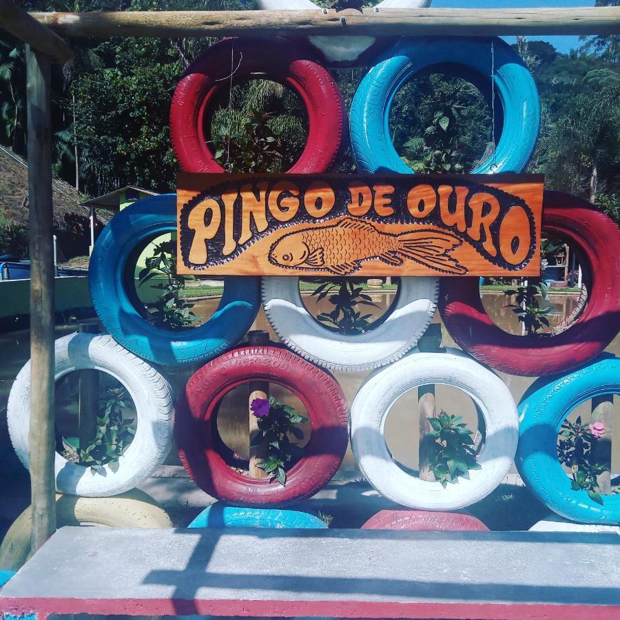 Pesqueiro Restaurante E Pousada Pingo De Ouro ปิเอดาจี ภายนอก รูปภาพ